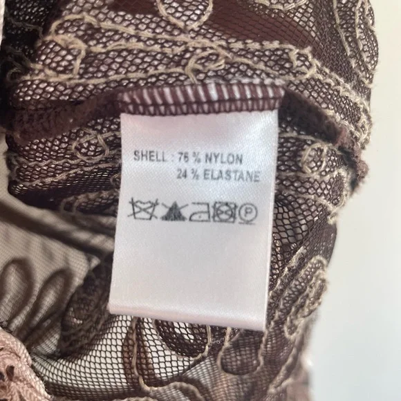 Y2k Phase Eight sheer embroidered blouse - Picture 5 of 5